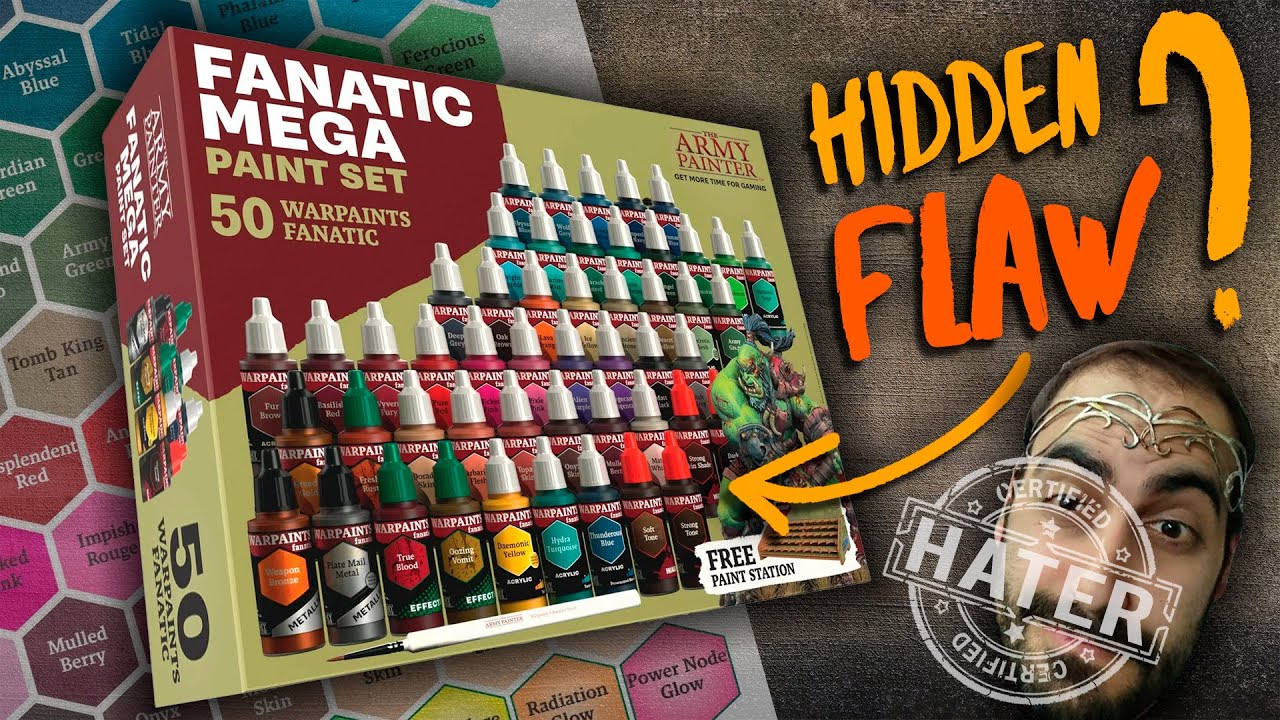 Официальный HATER делает обзор новых красок WARPAINTS FANATIC!