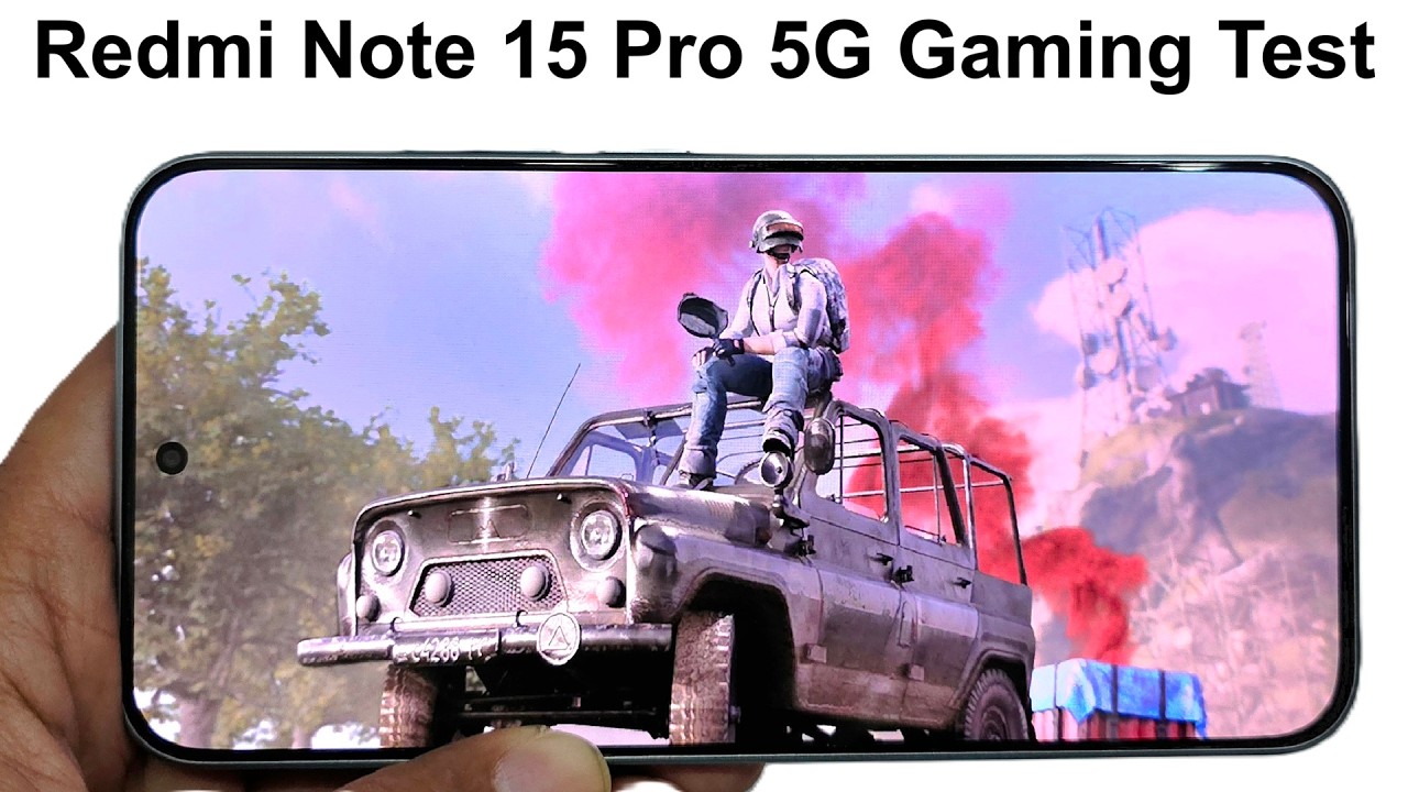 Xiaomi Redmi Note 15 Pro 5G — Тест игр (BGMI / PUBG Mobile, Call of Duty Mobile, Injustice 2)