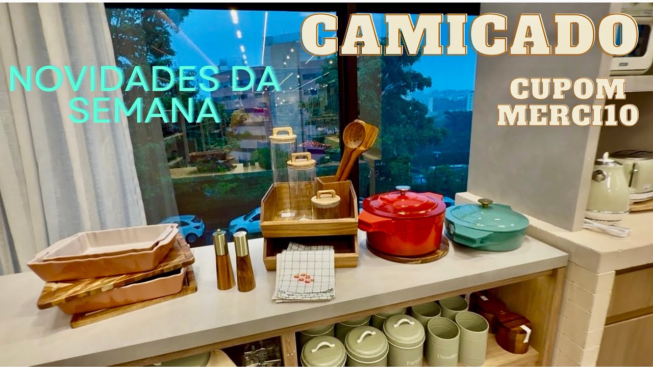 CAMICADO TEM TUDO QUE VOCÊ PRECISA PARA SUA CASA, E AINDA TEM DESCONTO COM O CUPOM MERCI10.