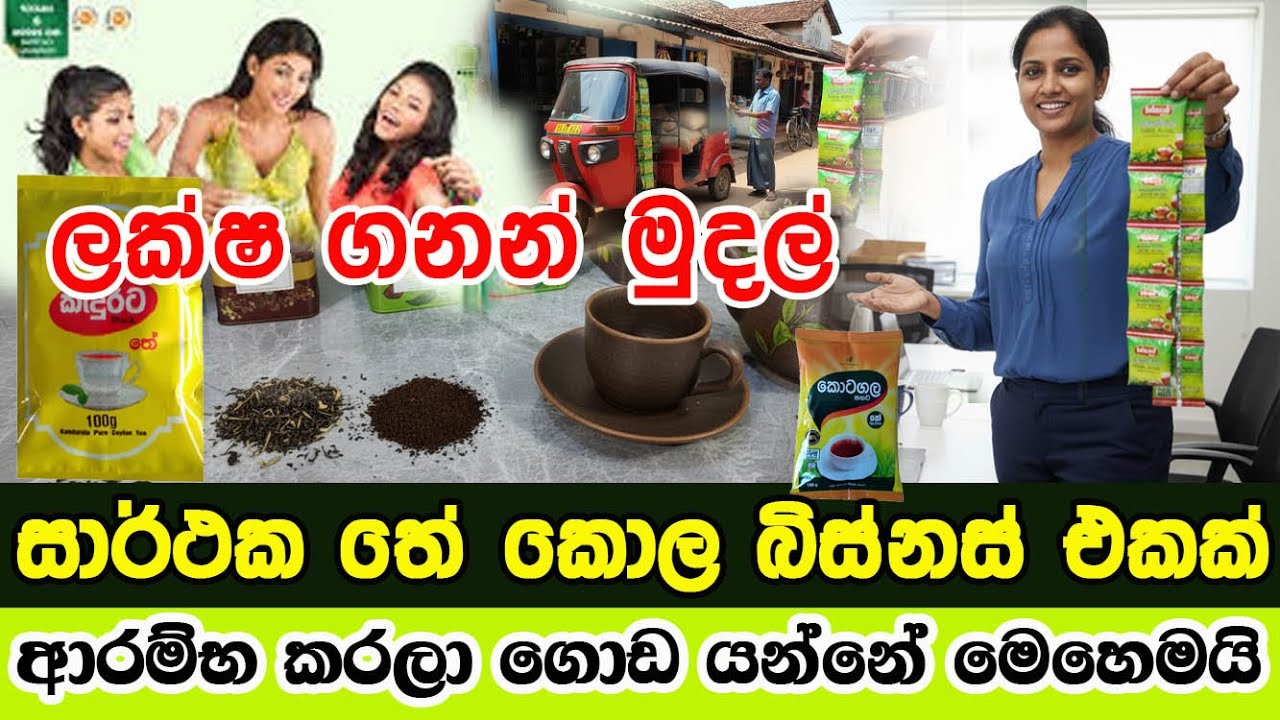 තේ කොල බිස්නස් එකක් ආරම්භ කරන්නේ මෙහෙමයි - පුංචියට පටන් අරගෙන කරගෙන යන්න අවම මුදලකින්   Lanka Tea