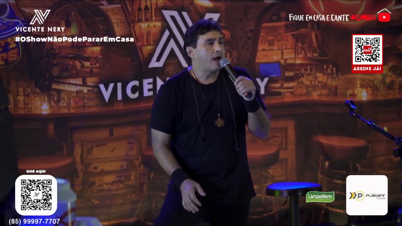 Live do Vicente Nery - #OShowNãoPodePararEmCasa | #FiqueEmCasa e Cante #Comigo