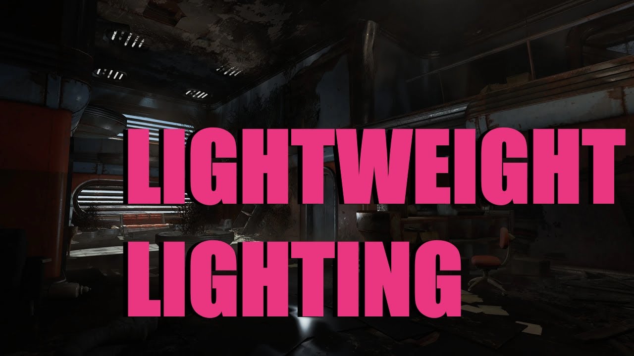 Fallout 4 Mod Review - Lightweight Lighting - A Weather and Interior Lighting Overhaul
