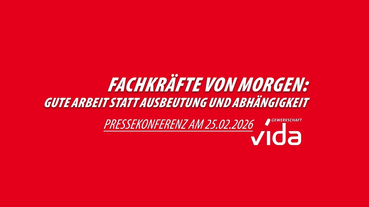 PK vida: „Fachkräfte von morgen: Gute Arbeit statt Ausbeutung und Abhängigkeit