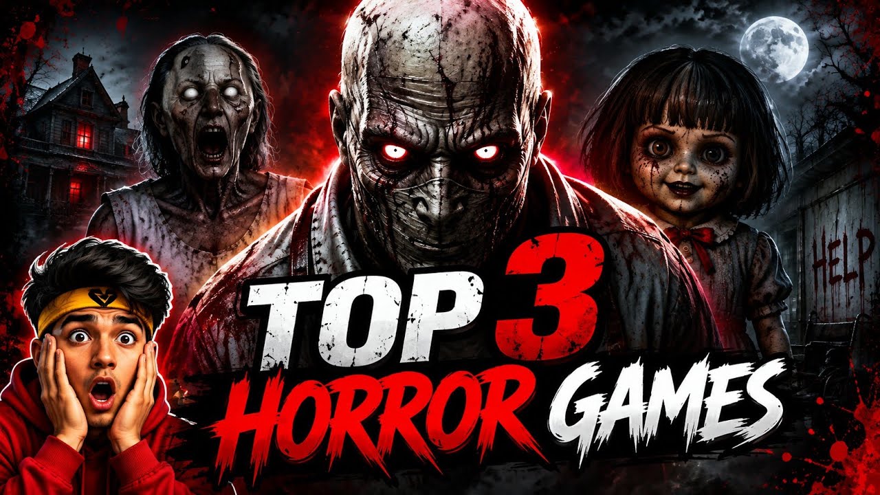 Top 3 Best Horror Games for Android 😱🔥 | Scariest Mobile Games
