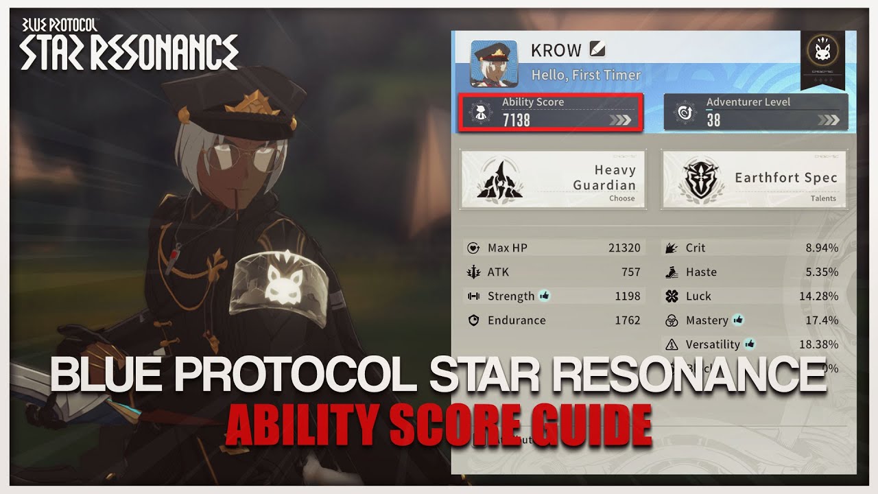 Blue Protocol Star Resonance: Ability Score Guide & How To Get Legendary Gear Early (Weapon)