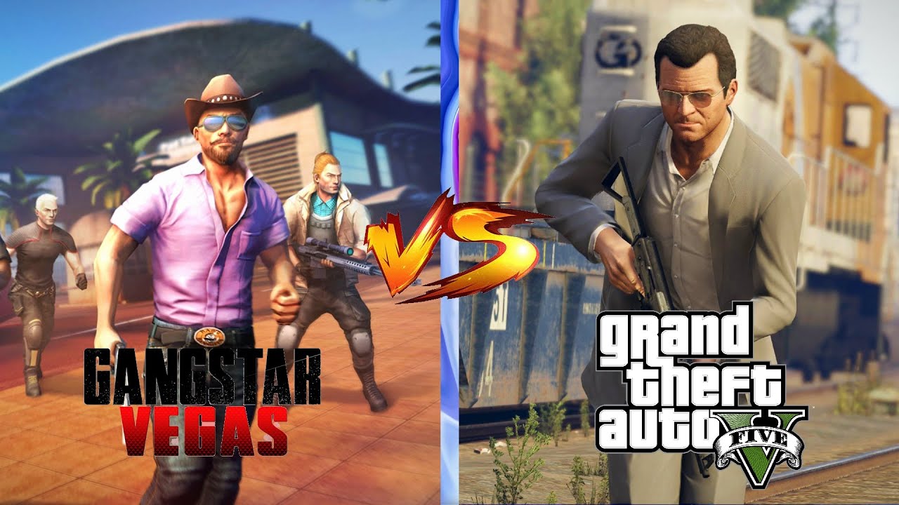 Gangstar: Vegas vs GTA V (Comparison) | Open World Games