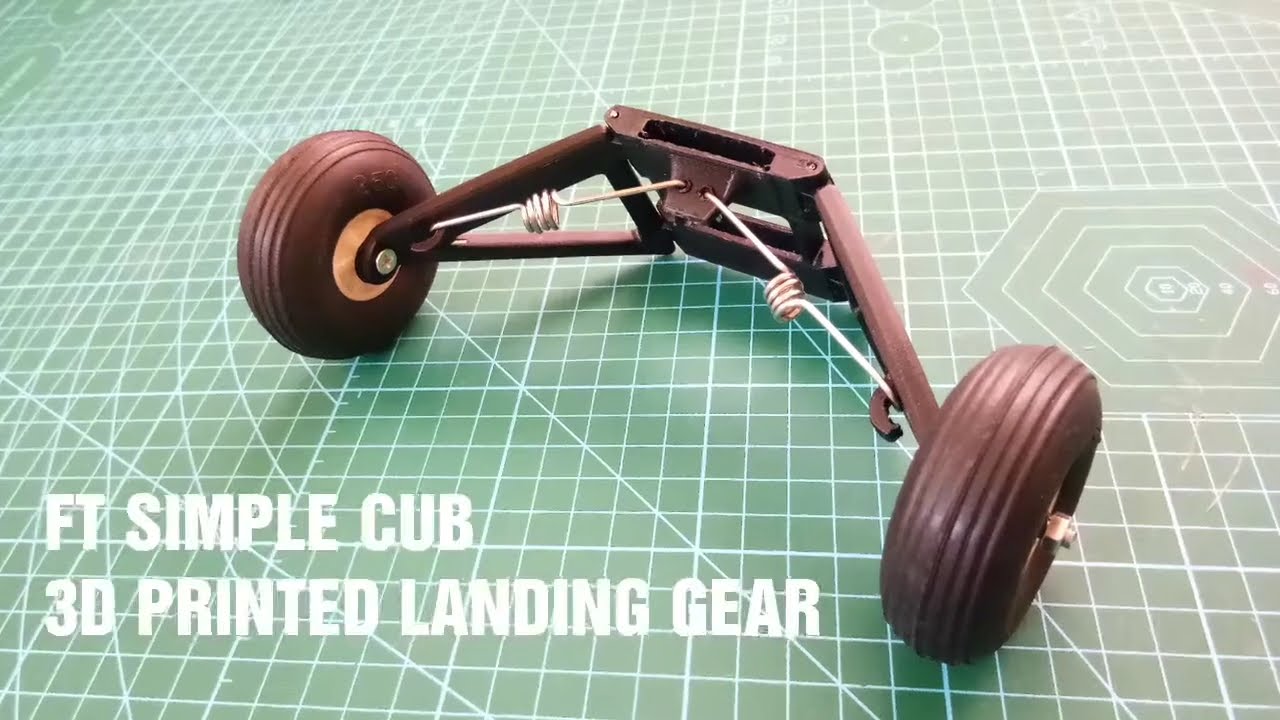 3d Printed FT Simple Cub Landing Gear