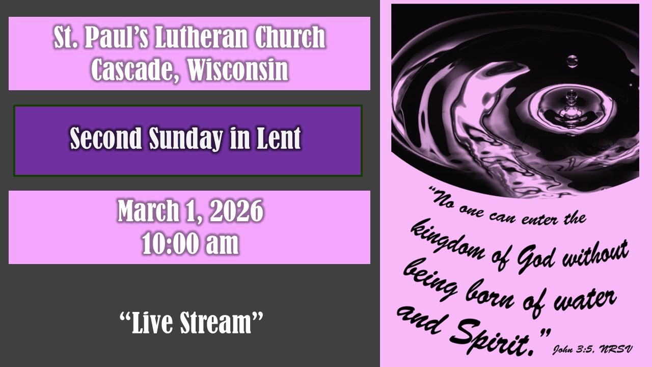 St. Paul's Lutheran Church, Cascade, Wisconsin