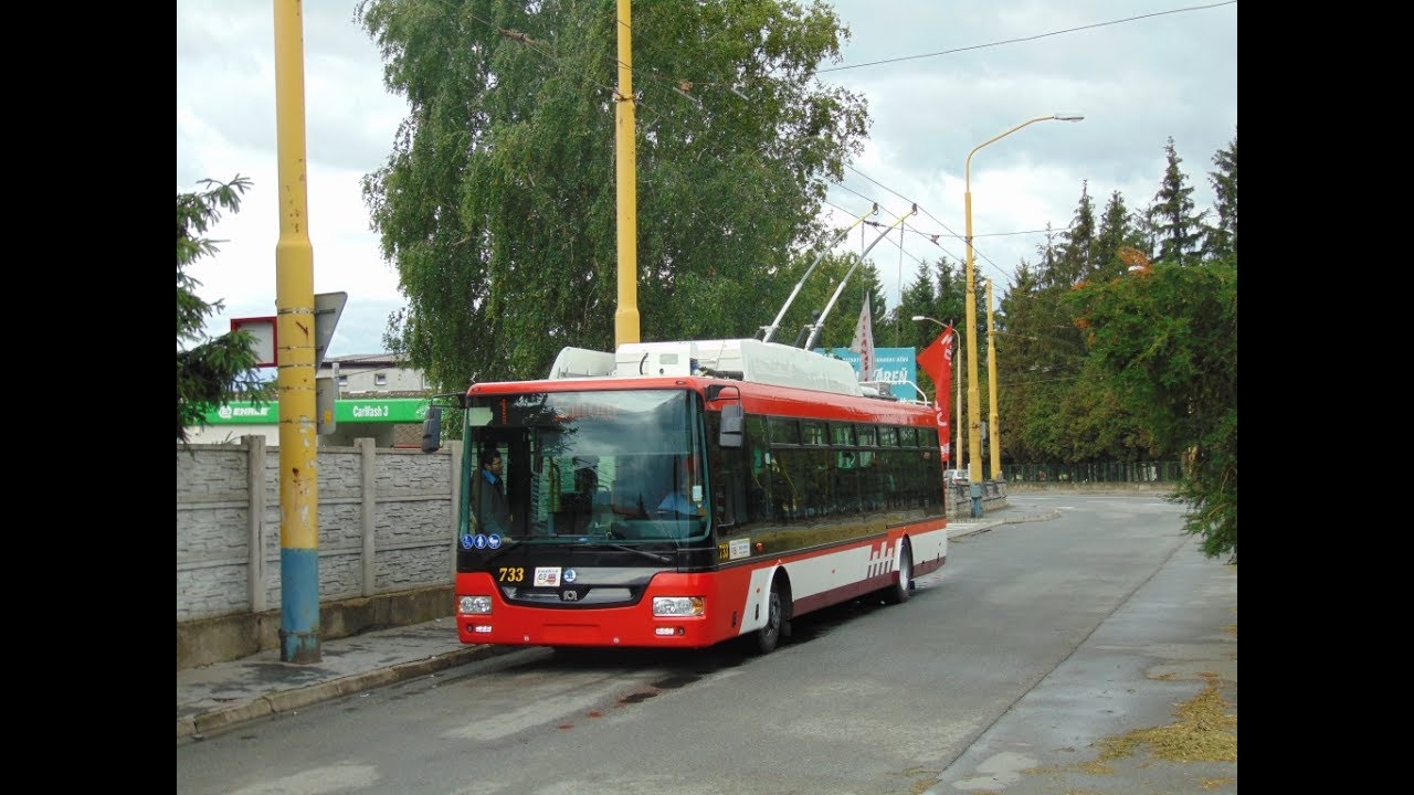 Škoda 30Tr SOR #733 | MHD Prešov | Linka 1 | DPMP