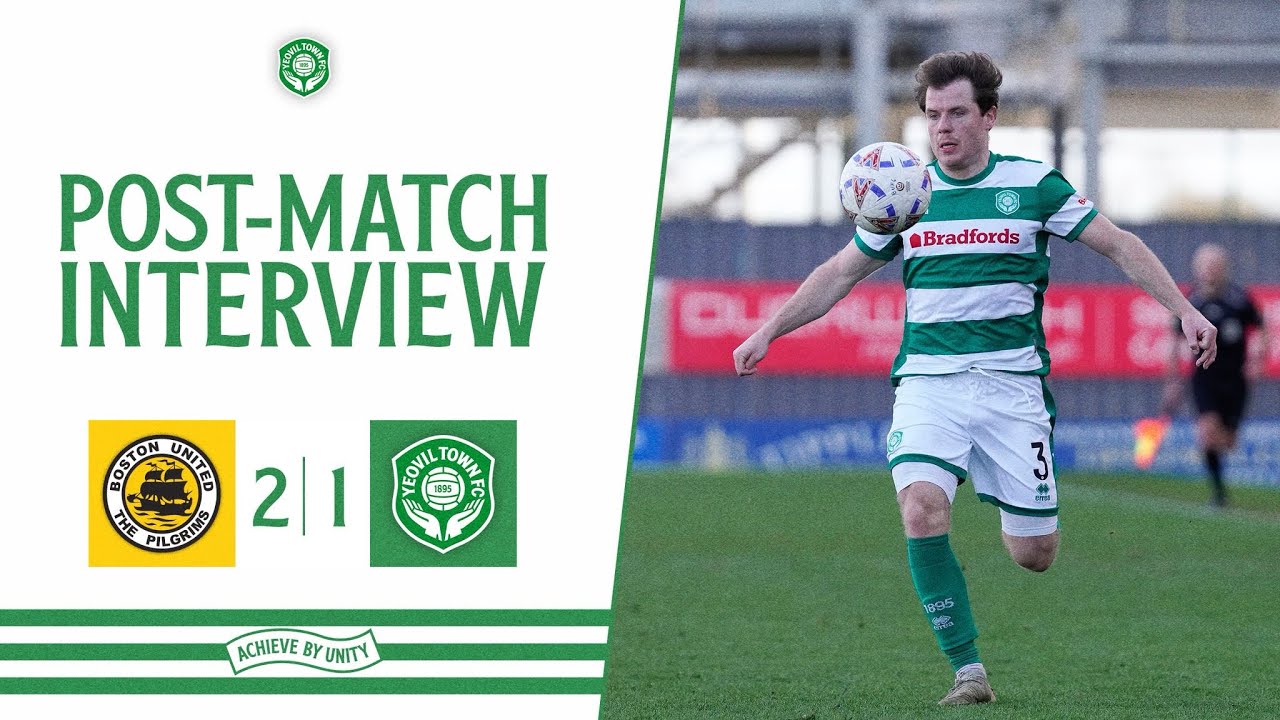 Post-Match | Alex Whittle | Boston United