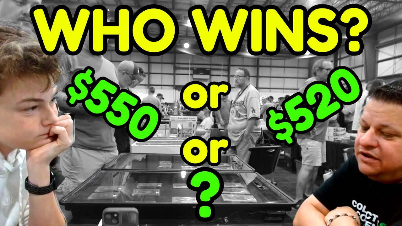 BIG SALES and NICE Pickups setup at a card show 💲, Dealer POV