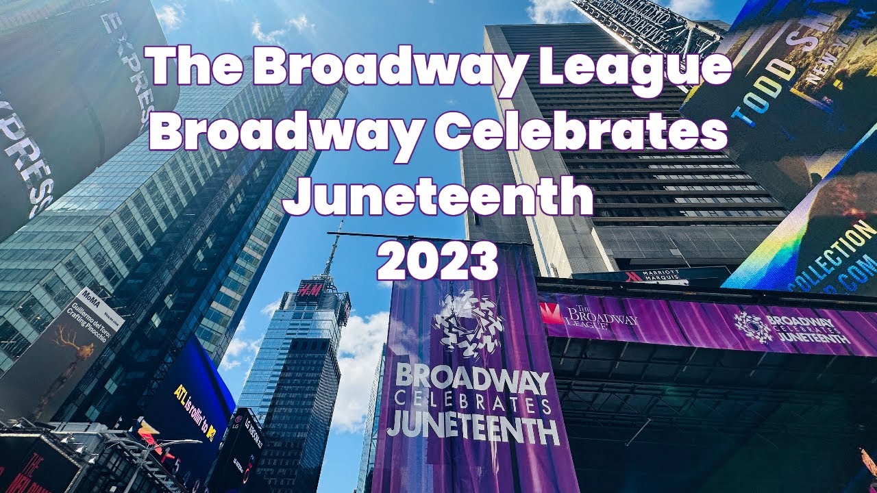 Full Concert: Broadway League: Broadway Juneteenth Celebration 2023, Times Square, New York