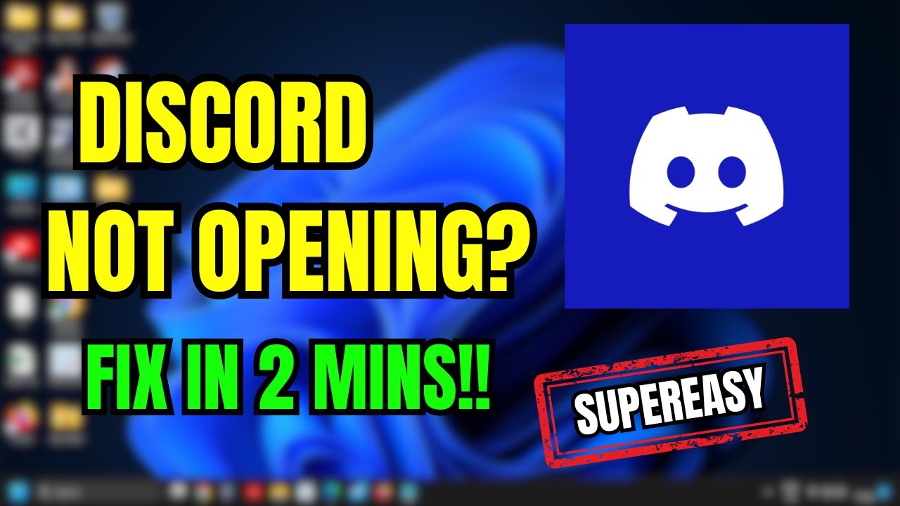 Исправление проблемы с запуском Discord в Windows 11/10: простые решения