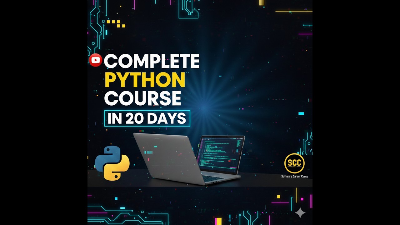 План развития Python до 2026 года | Полный 20-дневный план для начинающих 🔥