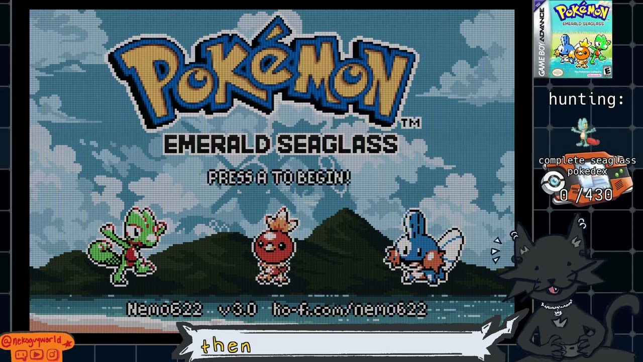 why i'm shiny hunting treecko in emerald seaglass