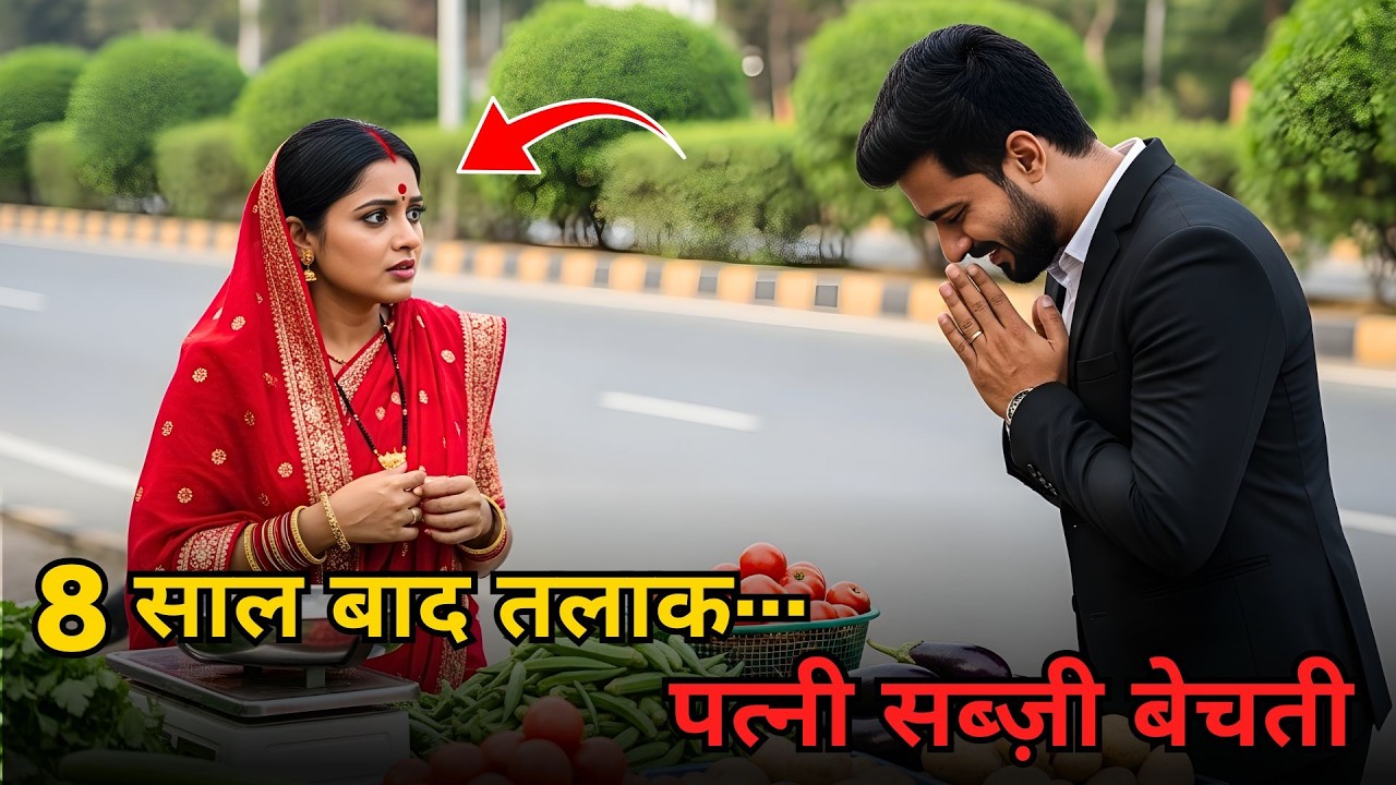 8 साल बाद तलाकशुदा पत्नी सब्ज़ी बेचती मिली, पति ने जो किया सब भावुक हो गए