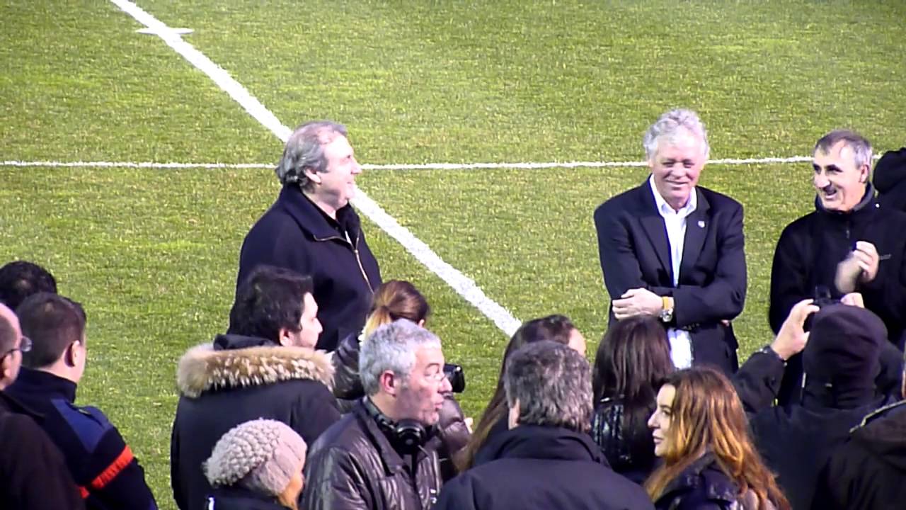 Hommage à Claude Papi au stade de Porto-Vecchio le 30 janvier 2013