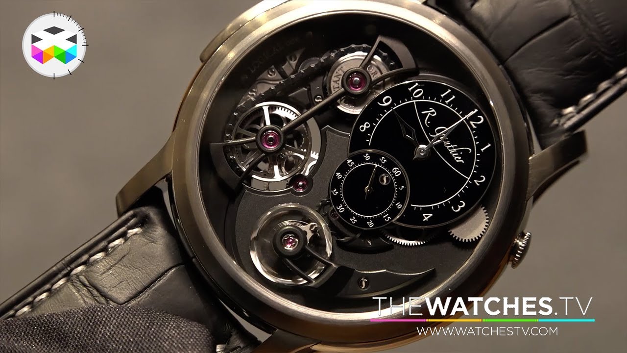 Romain Gauthier at Baselworld 2018