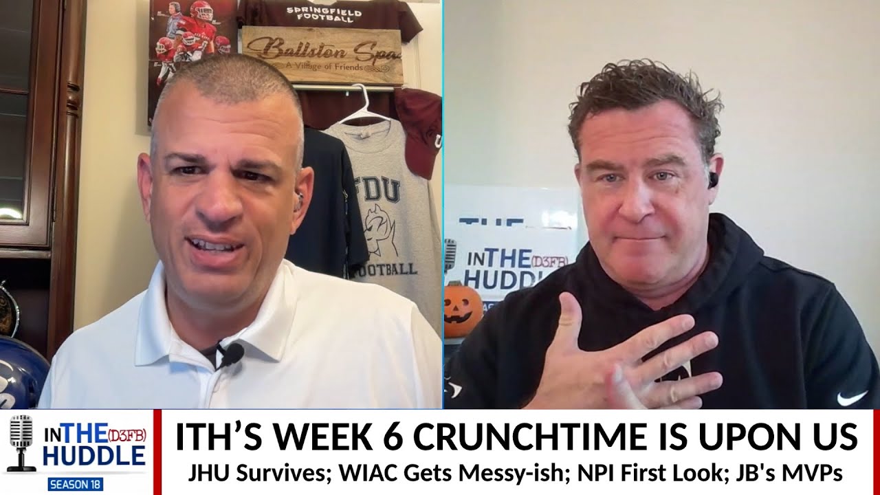 &ldquo;In the (D3FB) Huddle&rdquo; (S18E18) - Week 6 Crunchtime; JB&rsquo;s MVPs; Focus on the Official NPI Numbers