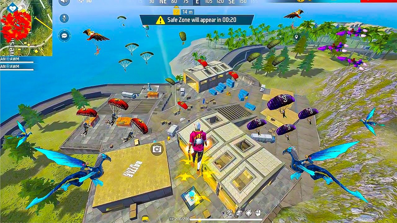 PARAFEL+MP40 56Kills 💪 90%Headshot Rate ⚡| Solo Vs Squad Full Gameplay | FREE FIRE