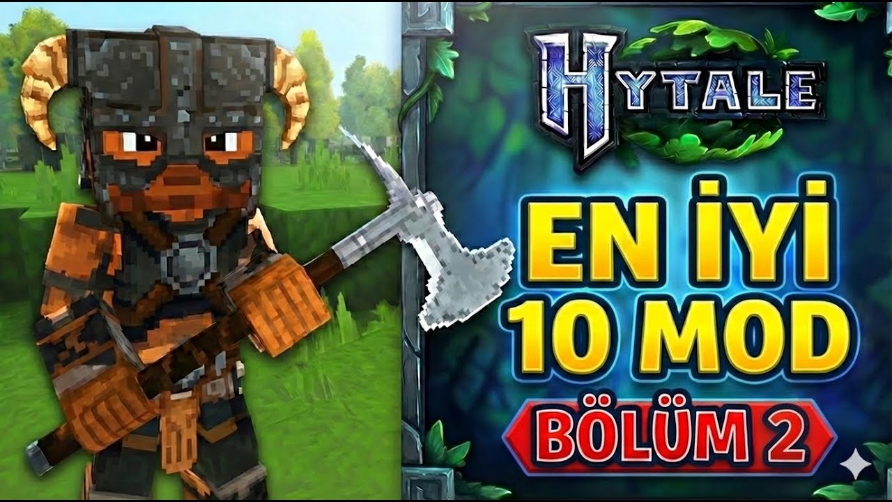 Hytale En İyi 10 Mod !! | Hytale Modlama | Hytale Mod Kurma | Hytale Mod Nasıl Kurulur #2 @Hytale