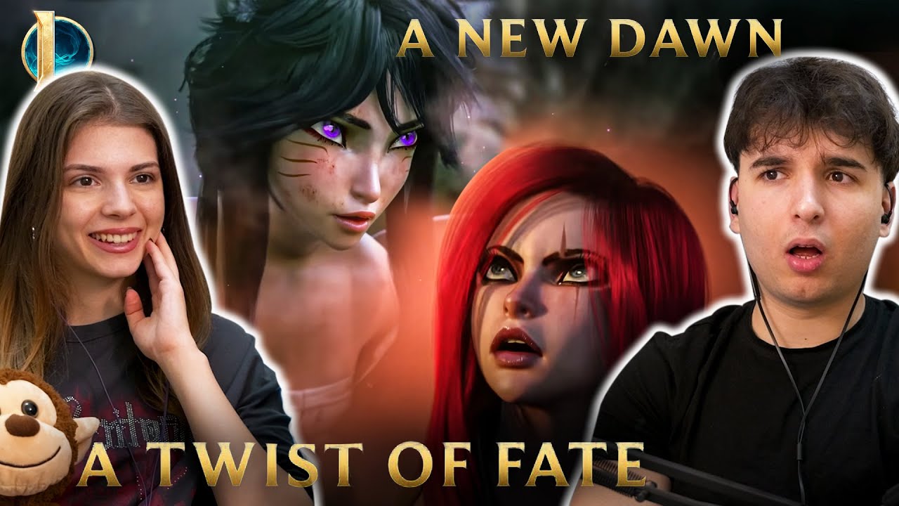 FIRST TIME REACTION to A TWIST OF FATE & A NEW DAWN | League of Legends Cinematics