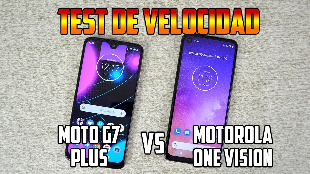 Motorola One Vision VS Moto G7 Plus | DURA BATALLA| Tecnocat