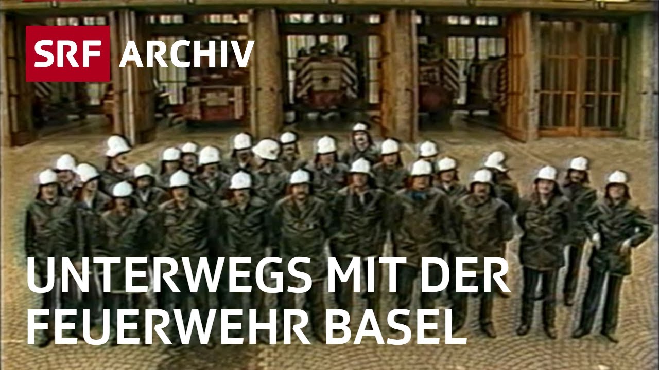 Eine Woche mit der Feuerwehr Basel (1987) | Doku-Serie | Leben in Basel | SRF Archiv
