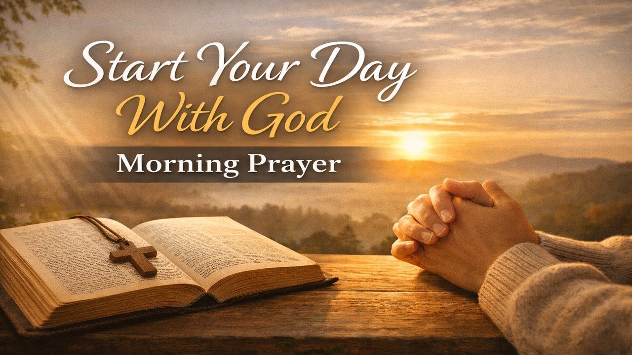 Morning Prayer to Start Your Day With God | Biblical Prayer for Peace and Direction