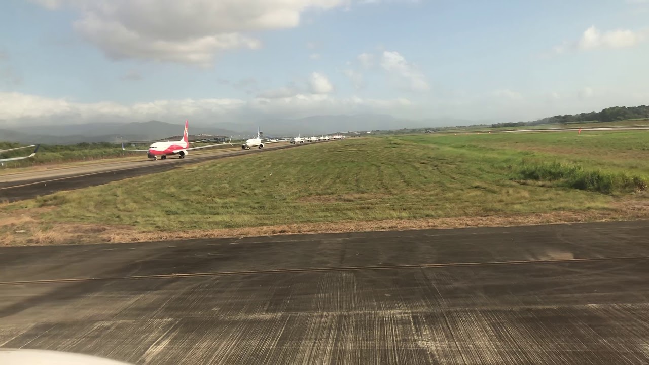 Despegue  en Panam&aacute; aeropuerto internacional Tocumen- tr&aacute;fico aereo #traficoaereo 