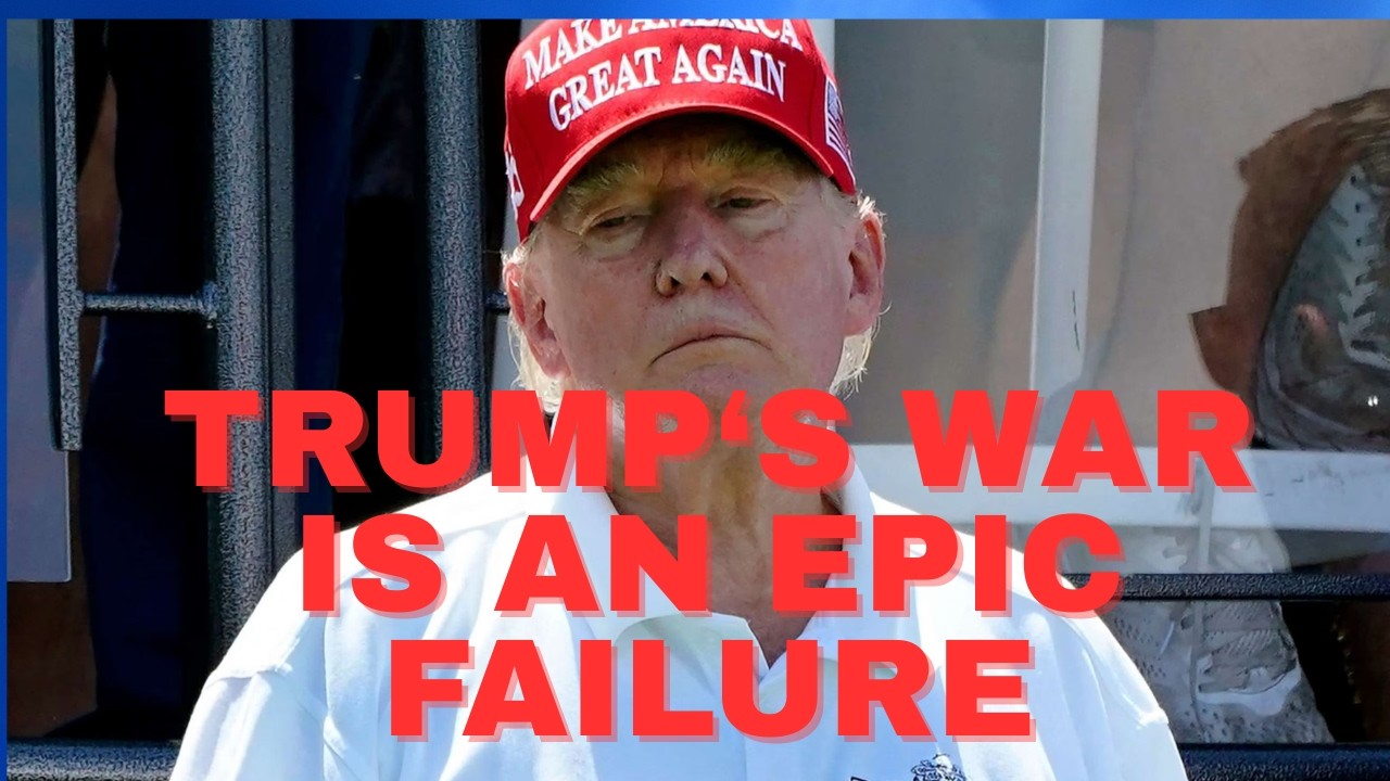 Nat Security expert Joe Cirincione: Trump's war on Iran will get less popular by the day as it fails