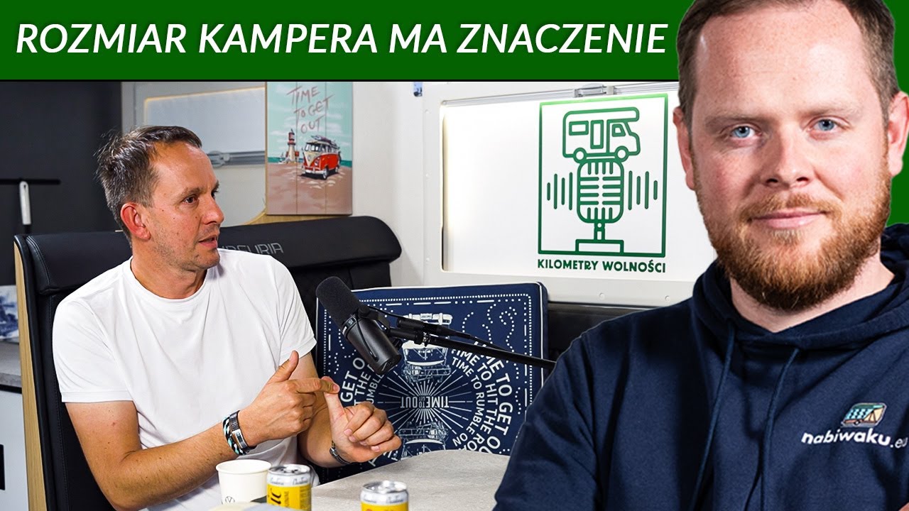 Duży czy mały? Spór o najlepszy kamper. Michał Kwiatkowski z KMH Camp