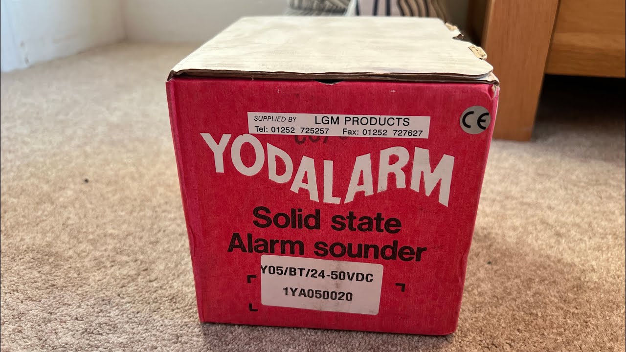 Yodalarm YO5/BT/24-50VDC Unboxing