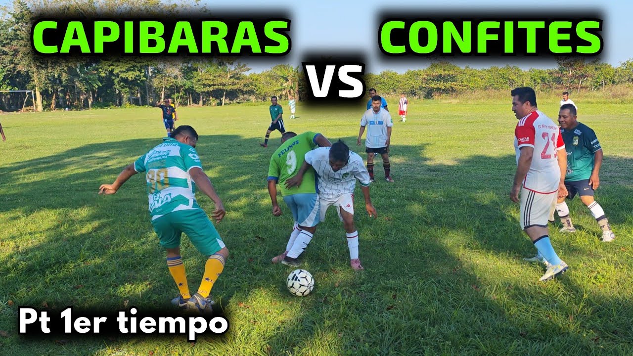 Pt 1er⏱️ Capibaras vs Confites (MASTER) J3 - 22/Ene/2026 #capibarasfc #futbol #leyendas