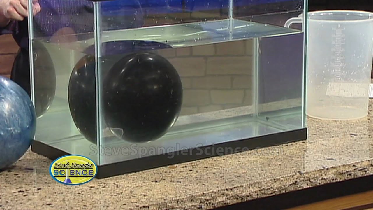 Floating Bowling Balls - Cool Science Experiment