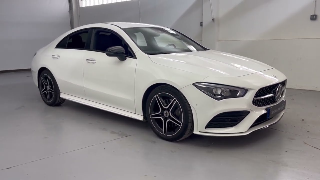 MERCEDES-BENZ CLA 220 d AMG Line Premium, Paquete night, Blanco polar.