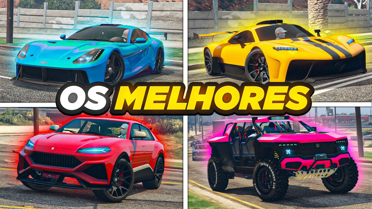 OS MELHORES CARROS DE CADA CATEGORIA NO GTA 5 ONLINE - Os MELHORES CARROS DO GTA 5 ONLINE