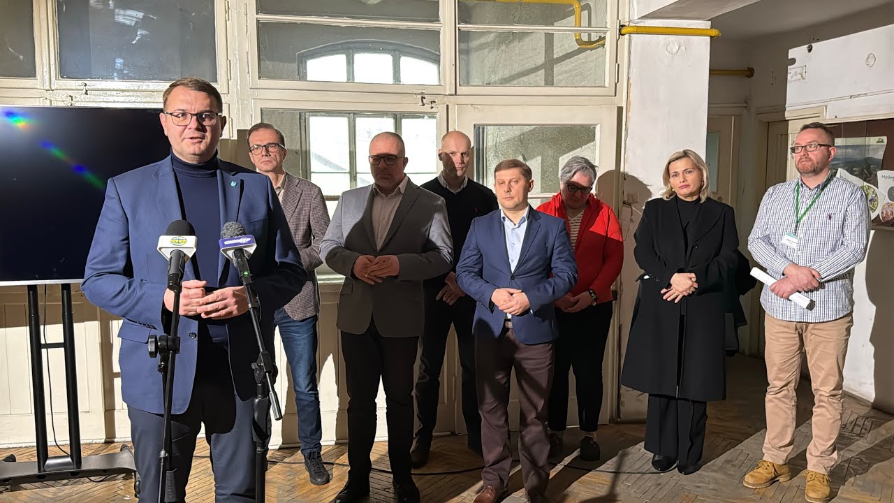 Kamienica Obońskich w Myślenicach przejdzie gruntowną modernizację - transmisja konferencji prasowej