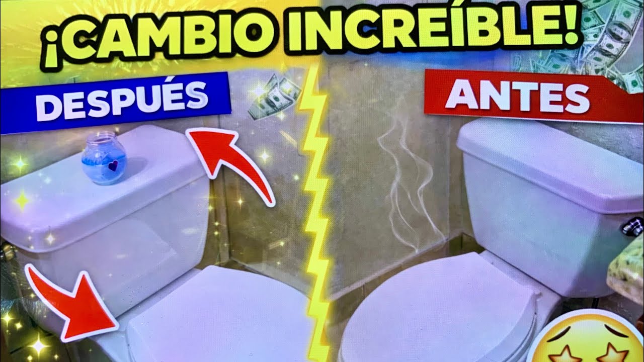 “DOS CAMBIOS “simples que mejoran tu baño