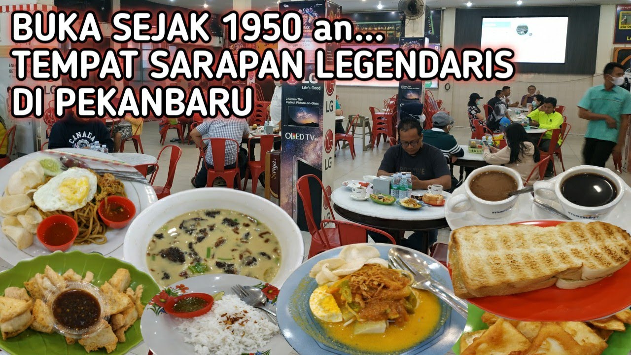 LEGEND !! SARAPAN PAGI LEZAT DI KEDAI KOPI KIMTENG I Edisi Kuliner Pekanbaru