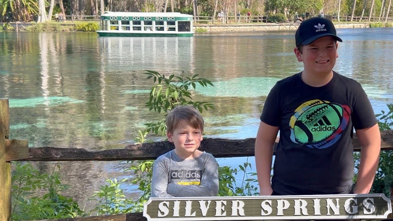 Touring the Historic Glass Bottom Boat Tour at Silver Springs State Park in Florida