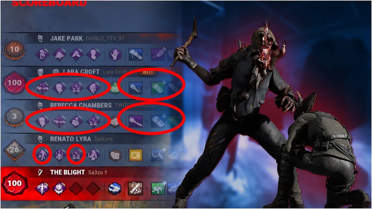 My Blight VS Power Struggle Team! (Dead By Daylight) *No Commentary*