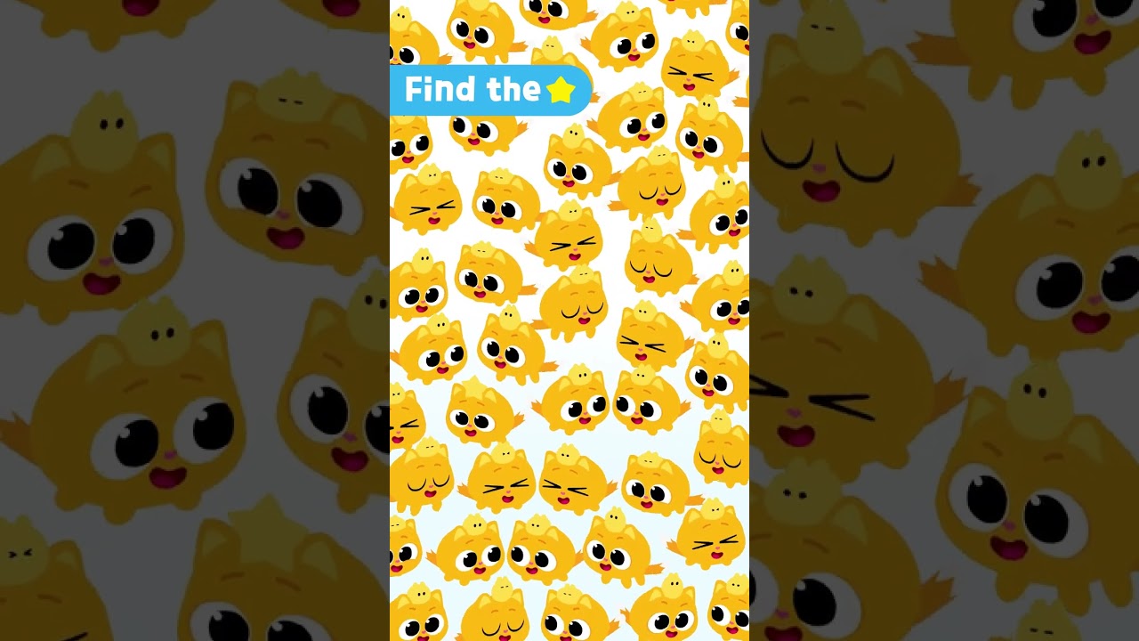 Find the Missing Star ⭐️ #ninimo #pinkfong