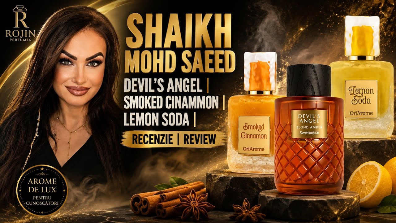 Shaikh Mohd Saeed | Devil's Angel | Smoked Cinammon | Lemon Soda | Recenzie | Review 