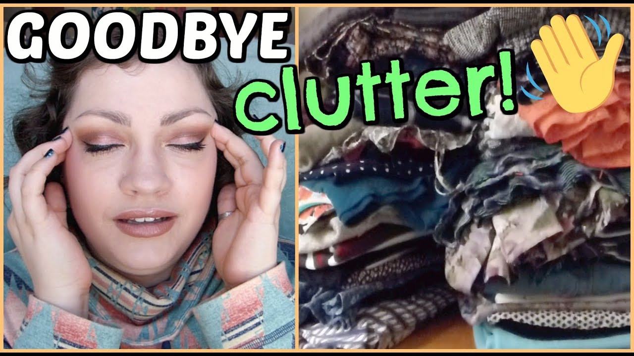 CLOSET CLEAN-OUT | Wardrobe Declutter Tips, Tricks, & Walkthrough 2018!