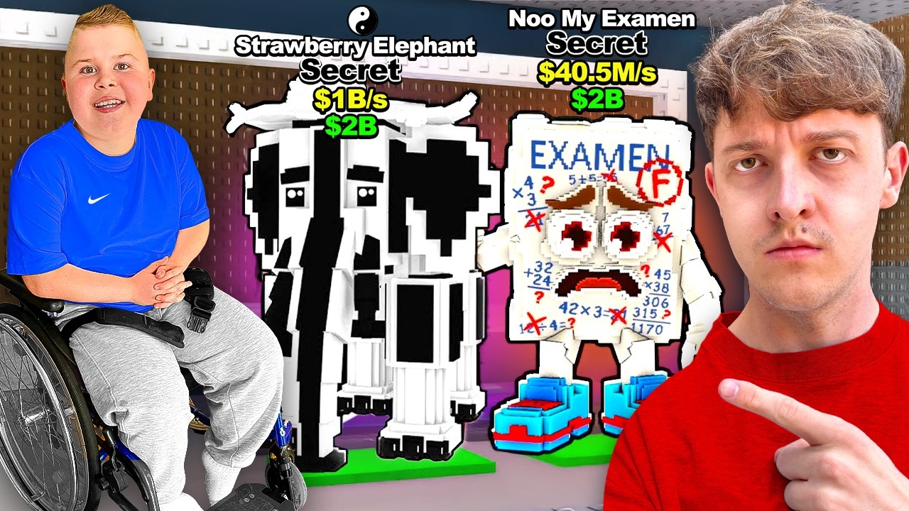 Ich schenke SCHWER KRANKEM JUNGEN alle MEINE BRAINROTS... (emotional)