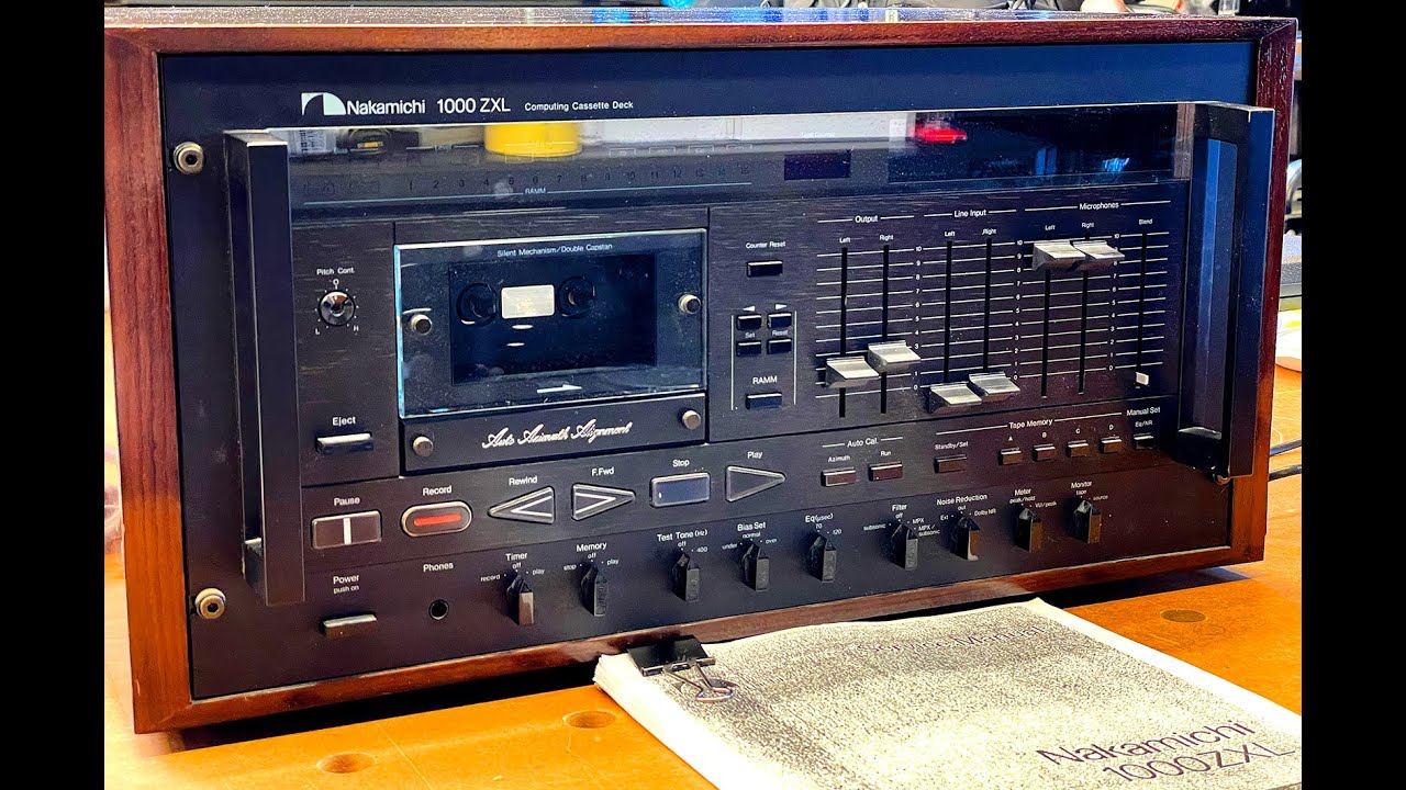 PART 1 of 2: One Cassette Deck to Rule Them All, The Nakamichi 1000ZXL! Deep Dive...