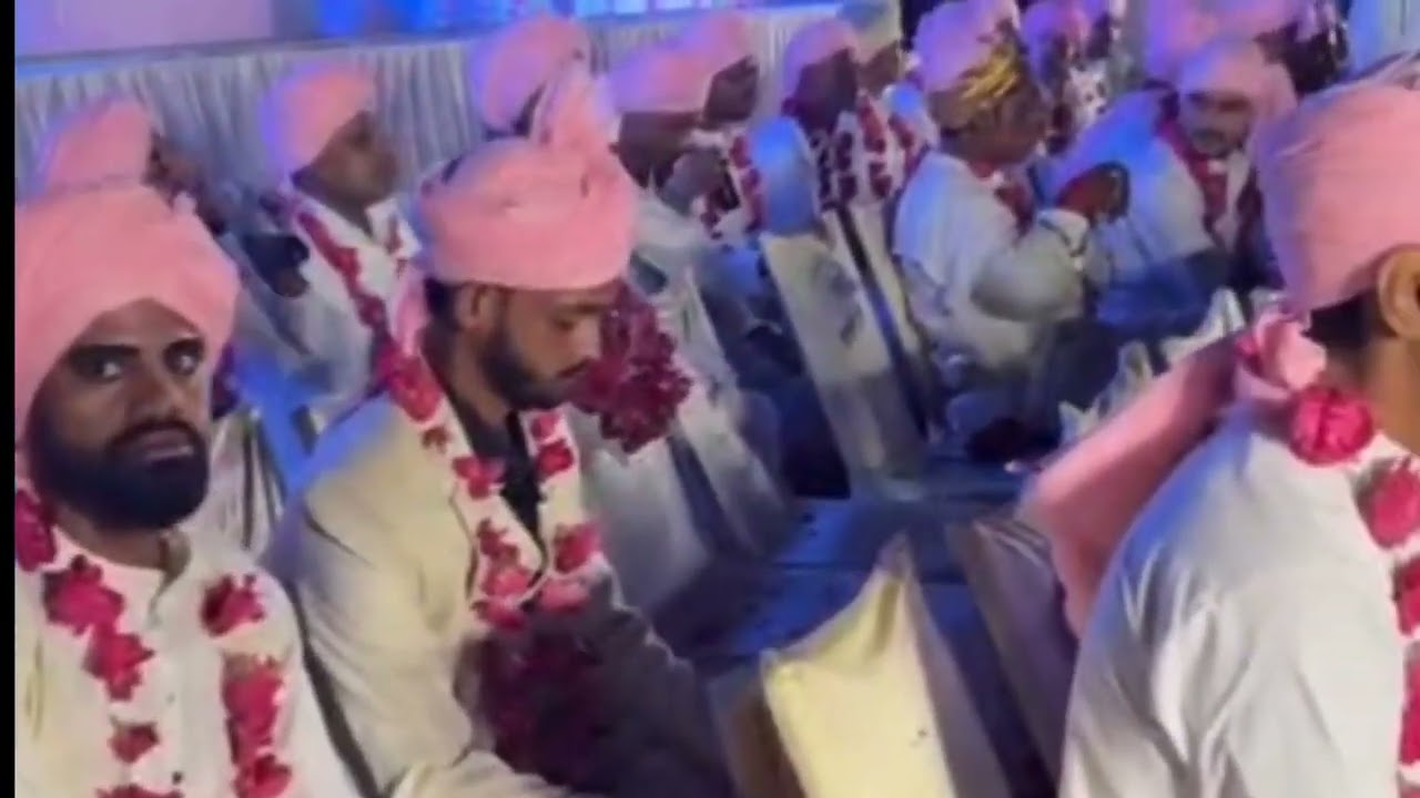 Ghazi miya huzoor ki salparsati mai hui 45 jodo ki shadi #jantakiaawaz 06