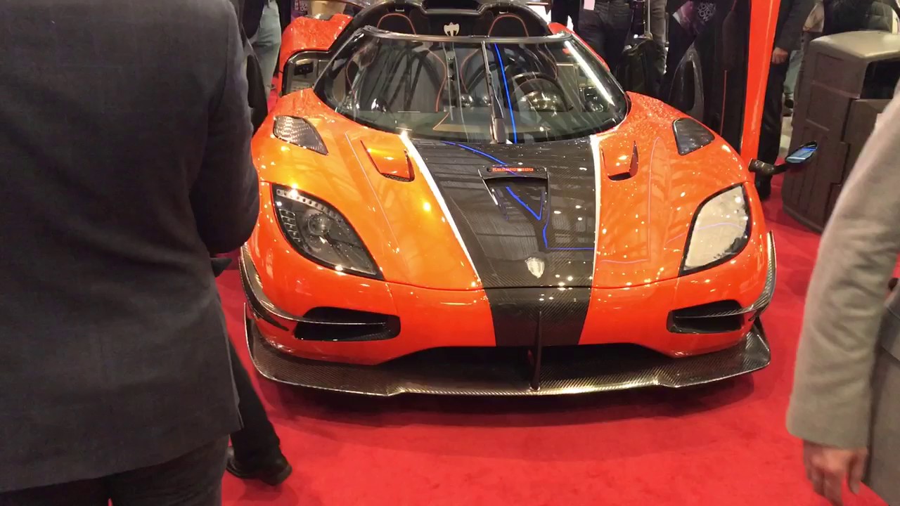 Watch as @LamborghiniKS gate crashes the Geneva Motor Show 2017 in his Koenigsegg Agera KS