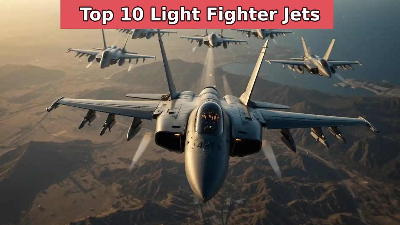 Top 10 Light Combat Aircraft in the World (2025 Edition)